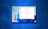 How to left align the Windows 11 taskbar icon