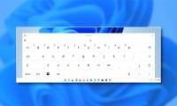 How to resize virtual keyboard/touch keyboard on Windows 11