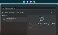 Steps to change Taskbar position on Windows 11