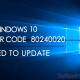 How to fix error 0x8024001 when updating Windows