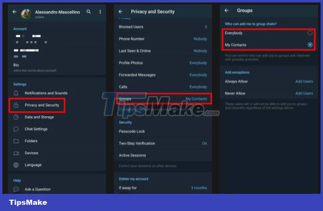 10 tips to use Telegram safely and securely Picture 9