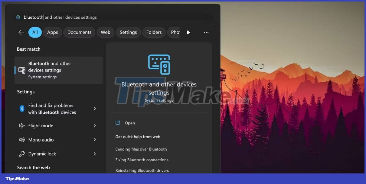 10 ways to open Bluetooth File Transfer utility on Windows 11 Picture 2