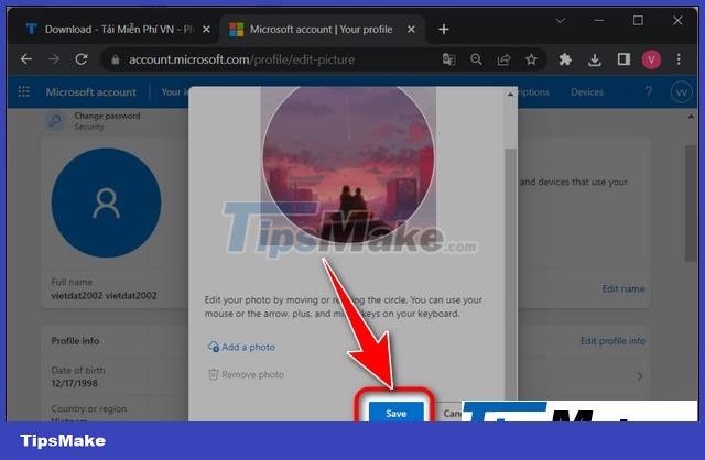 3 How to change the user account picture on Windows 11 Picture 8