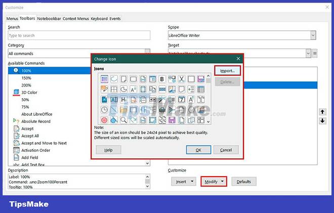 3 ways to customize menus and toolbars in LibreOffice Picture 3