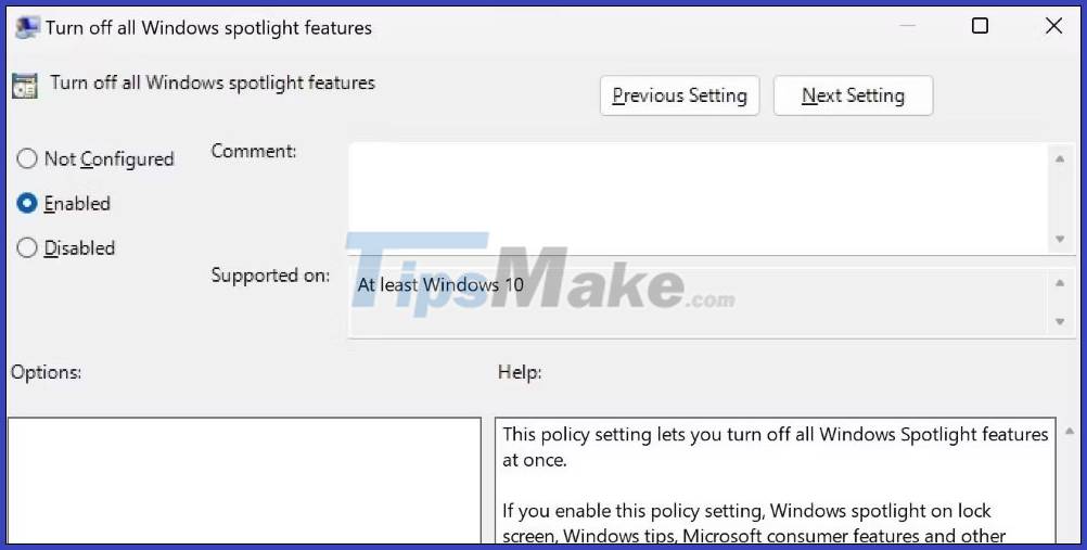3 ways to enable/disable Windows Spotlight image on lock screen Picture 2