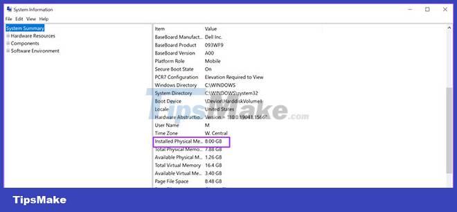 4 best ways to check RAM capacity on Windows 11 Picture 6