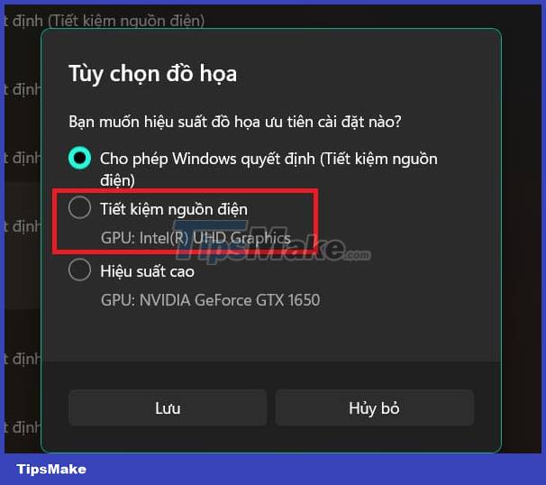 5 tips to reduce battery consumption on Windows 11 - TipsMake.com