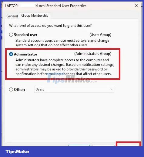 6 ways to change Administrator in Windows Picture 20