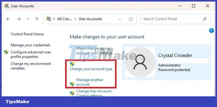 6 ways to change Administrator in Windows Picture 7