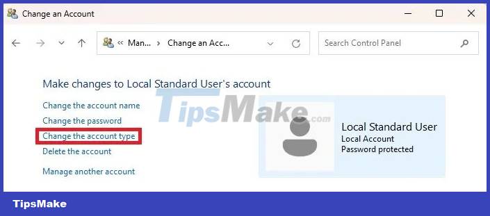 6 ways to change Administrator in Windows - TipsMake.com