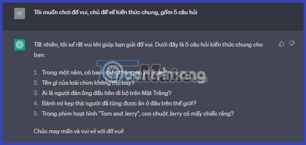 7 simple games you can play with ChatGPT Picture 4