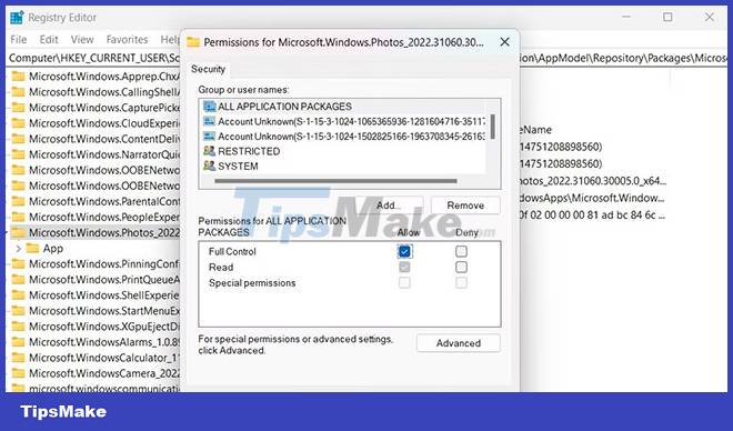 7 ways to fix 'Invalid Value for Registry' error when viewing photos on Windows Picture 5