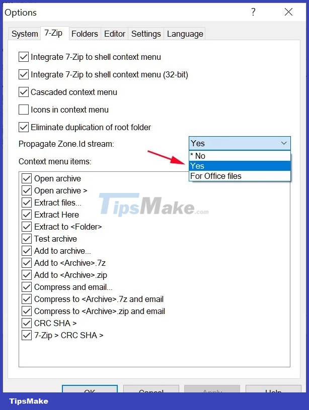7-zip adds an extremely important security feature on Windows Picture 4