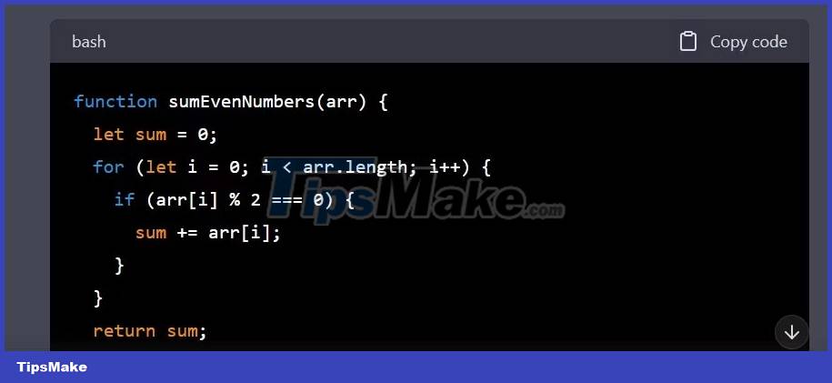9 practical applications of ChatGPT in programming Picture 7