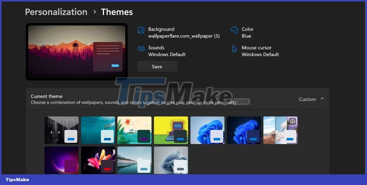 9 ways to change the theme on Windows 11 Picture 2