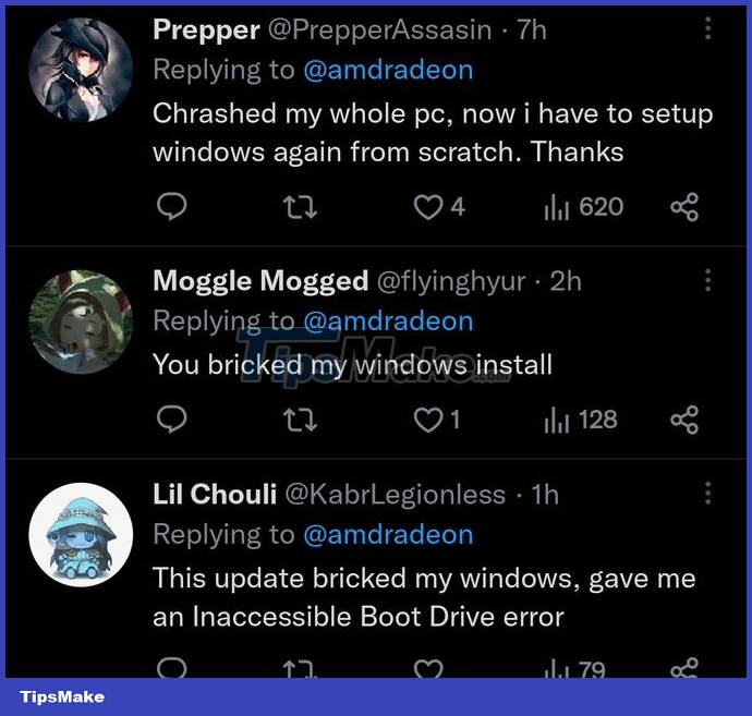AMD confirms Radeon GPU driver update can damage Windows setup, users note Picture 1
