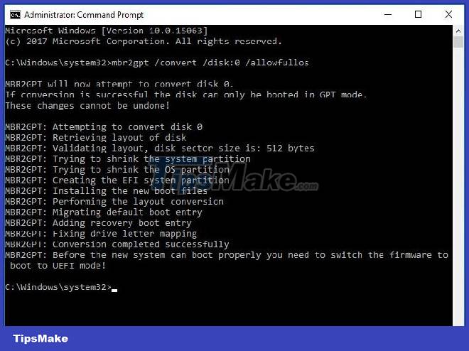 Convert MBR to GPT on Windows drive Picture 6