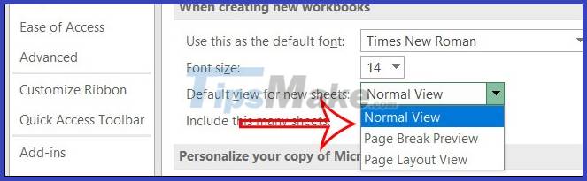 Default settings in Excel should be changed Picture 3