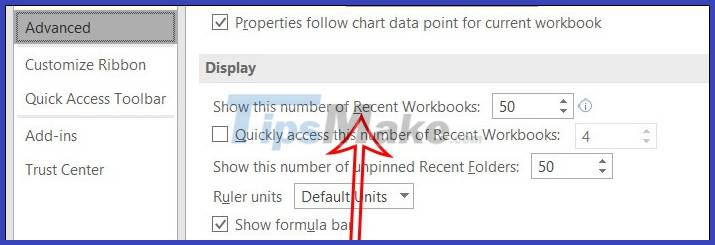 Default settings in Excel should be changed Picture 5