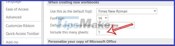 Default settings in Excel should be changed Picture 6