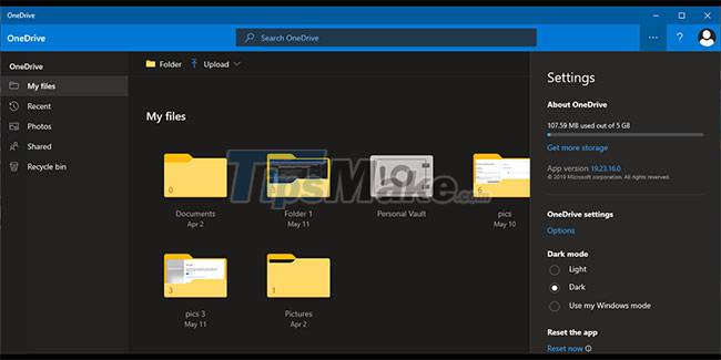 Fix the error that OneDrive files or folders could not be deleted Picture 3