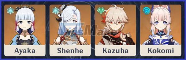 Genshin Impact: Suggestions for a squad to conquer La Hoan 3.6 Picture 10