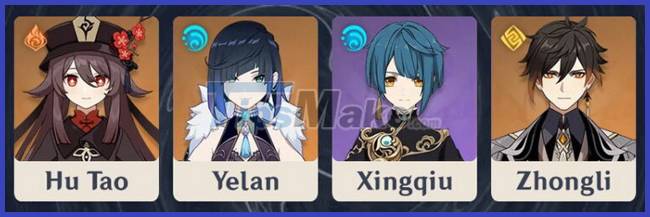 Genshin Impact: Suggestions for a squad to conquer La Hoan 3.6 Picture 3