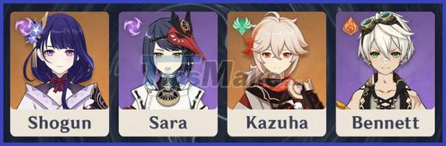 Genshin Impact: Suggestions for a squad to conquer La Hoan 3.6 Picture 4