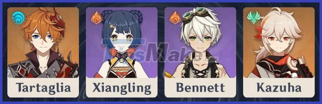 Genshin Impact: Suggestions for a squad to conquer La Hoan 3.6 Picture 8