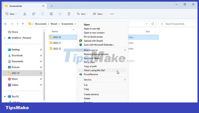 Picture 2 of How and When to Use File Locksmith in PowerToys
