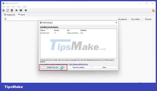 How to add a search engine to qBittorrent Picture 7