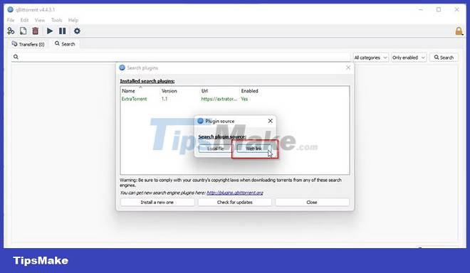 How to add a search engine to qBittorrent Picture 8