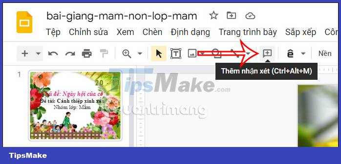 How To Add Comments To Google Slides