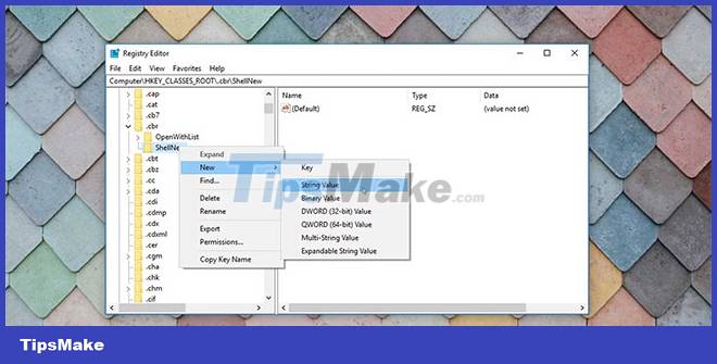 How to add items to the 'Create New' context menu in Windows 10 Picture 2