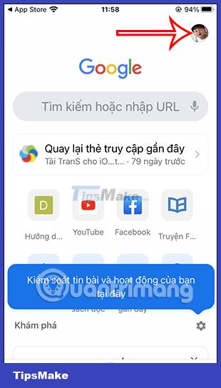 How to add payment information on Chrome Picture 1