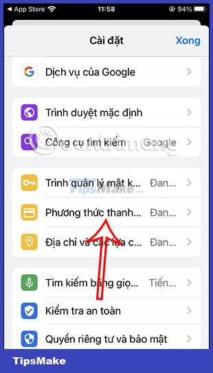 How to add payment information on Chrome Picture 2