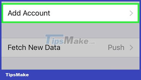 How to Add Work Email to iPhone Picture 3