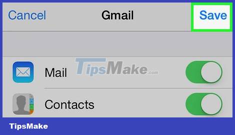 how to add work gmail to iphone