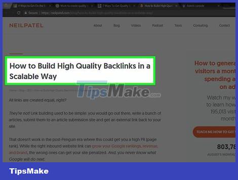 How to Appear on the Front Page of Google Picture 8