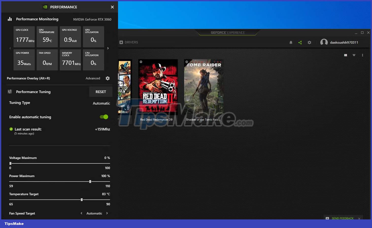 How To Automatically Overclock Nvidia GPU With GeForce Experience ...