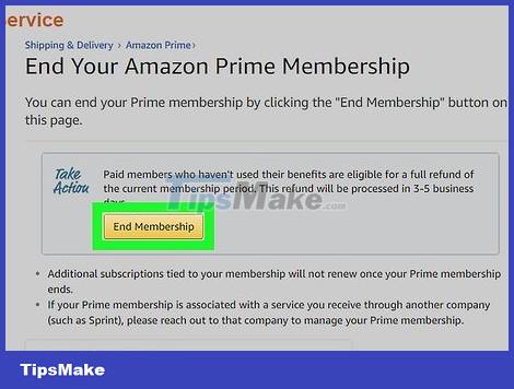 How to Cancel Amazon Prime Free Trial Picture 13
