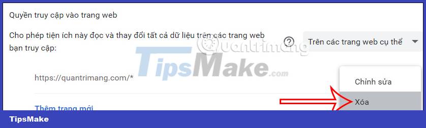 How to change extension access rights on Chrome Picture 7