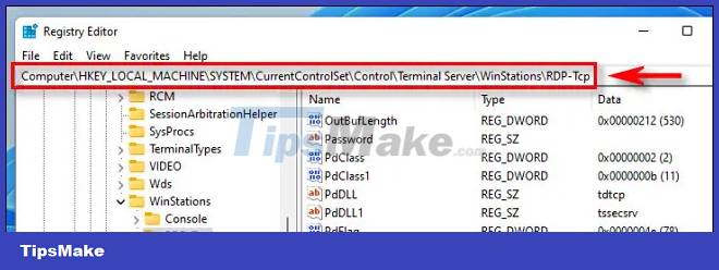 windows 11 default rdp port