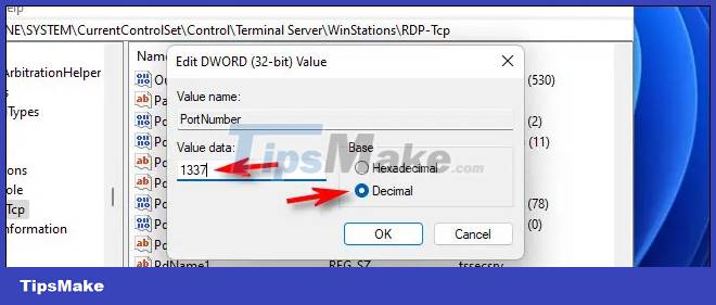 How to change RDP port on Windows 11 Picture 4