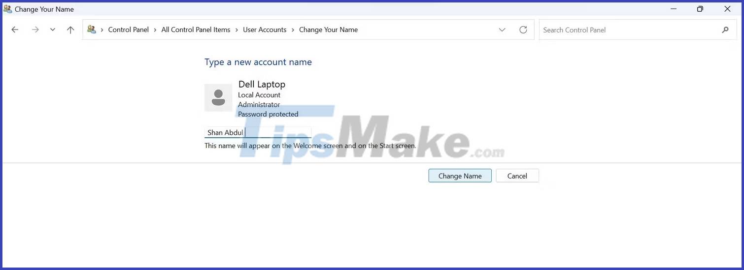 How to change username in Windows 11 Picture 3