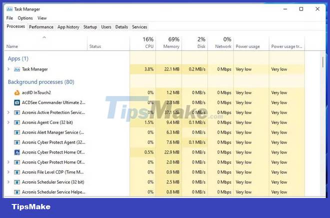 How to check CPU usage in Windows 11 Picture 2