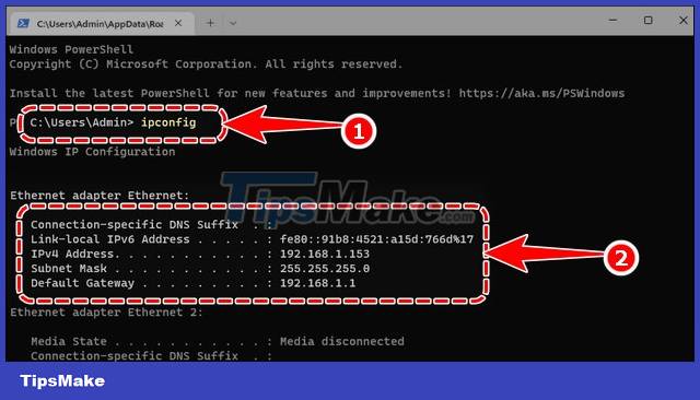 How to check IP address on Windows 11 - TipsMake.com