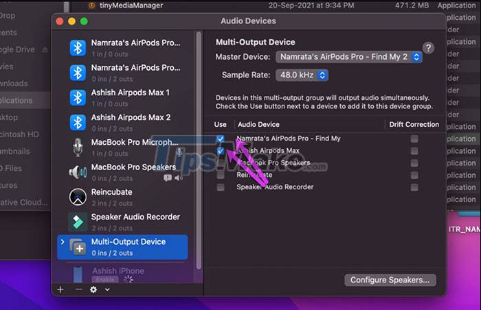 How to connect two AirPods to the same Apple device Picture 8