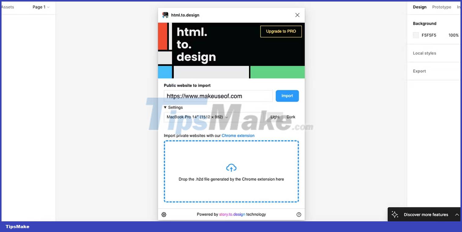 How To Convert Any Website Into A Figma Design - TipsMake.com