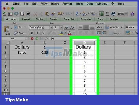 How to Convert Currency in Microsoft Excel Picture 6